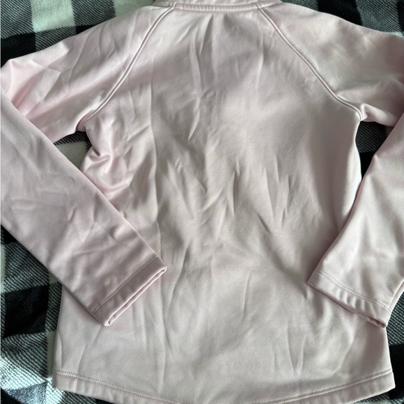 Size 6 pink Under Armour zip up - Picture 2 of 3